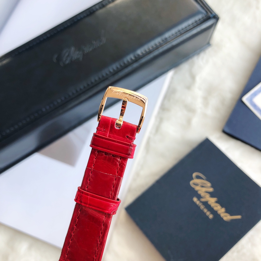 Chopard Nr-factopy33 mm happy Diamonds Diamond 5 Sport Watch Case Dial Nr-faeeory 2892 movement