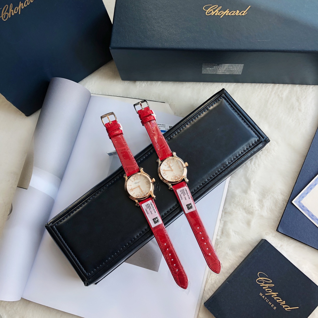 Chopard Nr-factopy33 mm happy Diamonds Diamond 5 Sport Watch Case Dial Nr-faeeory 2892 movement