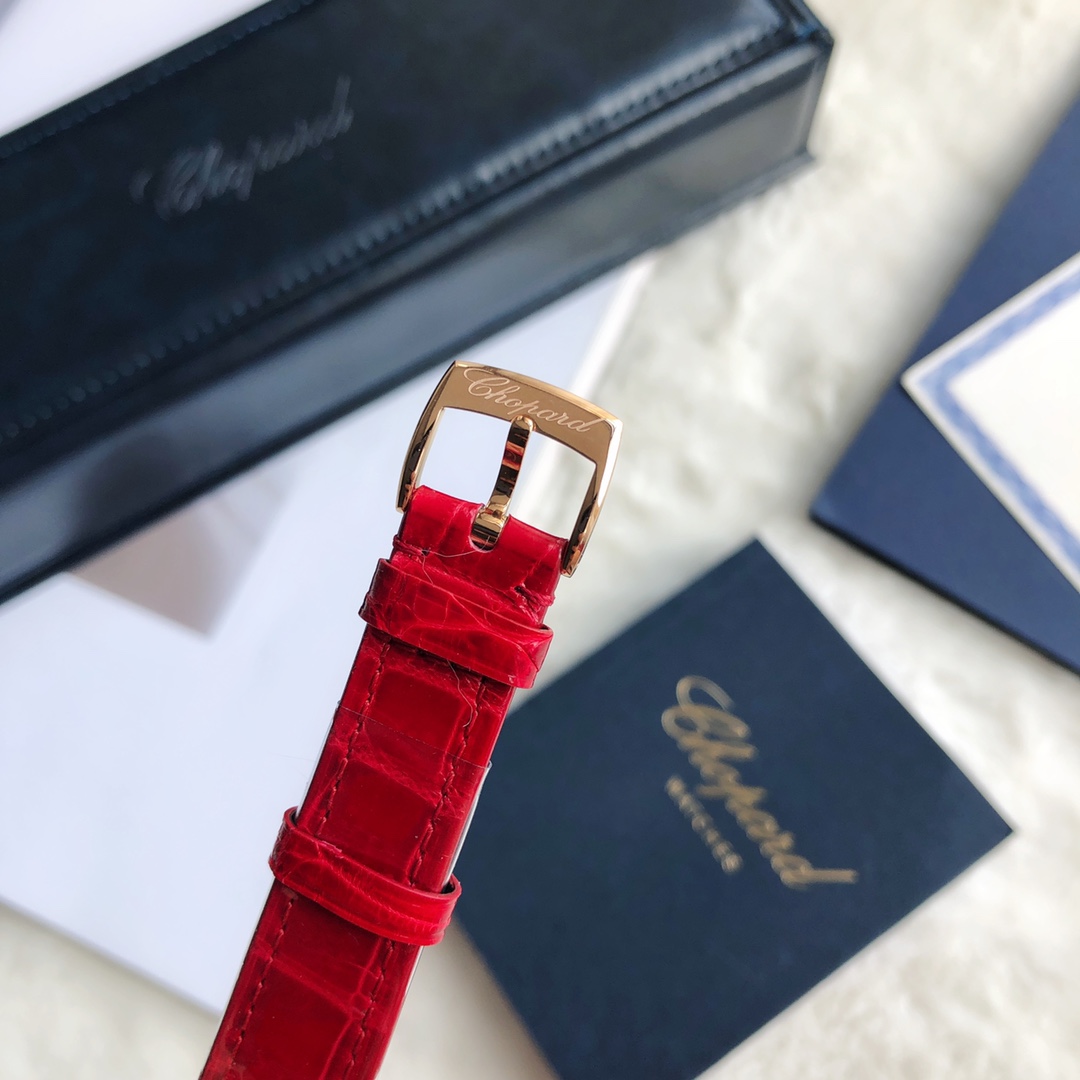 Chopard Nr-factopy33 mm happy Diamonds Diamond 5 Sport Watch Case Dial Nr-faeeory 2892 movement