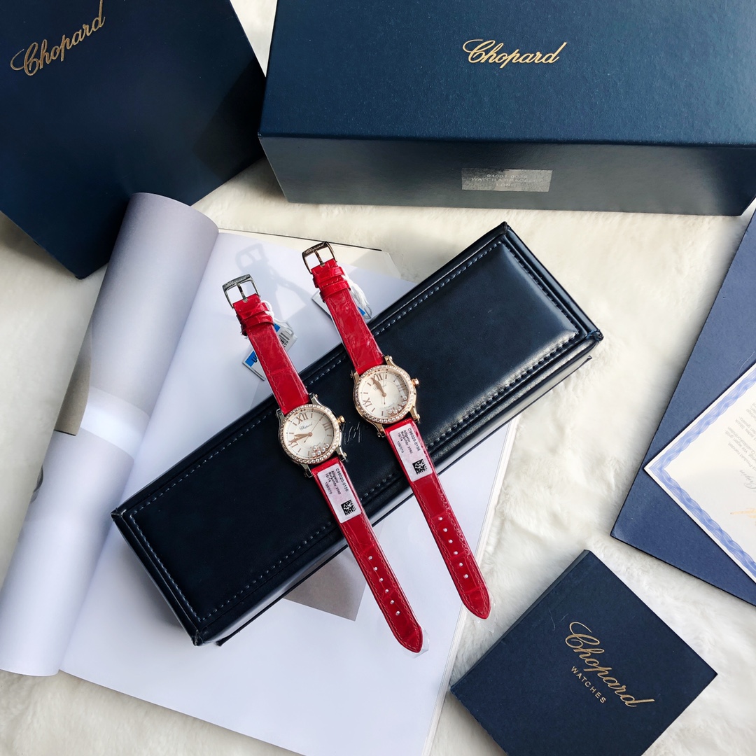 Chopard Nr-factopy33 mm happy Diamonds Diamond 5 Sport Watch Case Dial Nr-faeeory 2892 movement