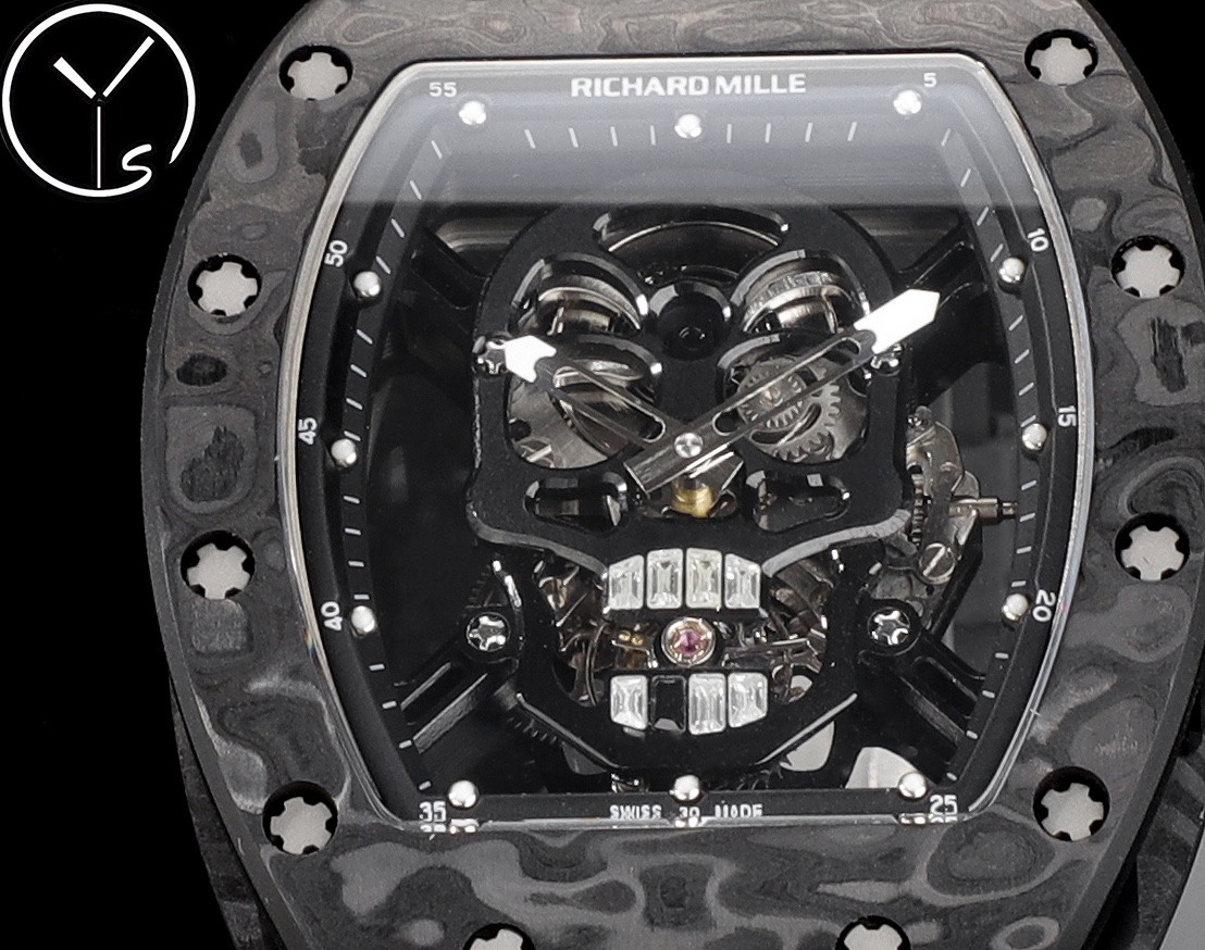 Richard Mille Ysrichard Millerm52 Bug, Size ,movement 1,size :504316 mm ,ys :4 2, Original 3, :watch Case Rm052 Clasp, Strap 4,movement 5, Qe Waterproof