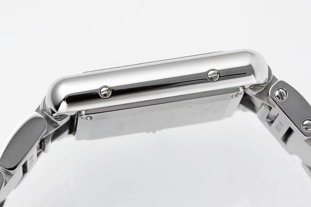 Cartier Af Tank Must Size: 5 mm 522 1 A Seiko Original Sapphire Crystal, Watch Dial Quartzmovement Strap Qc Gram