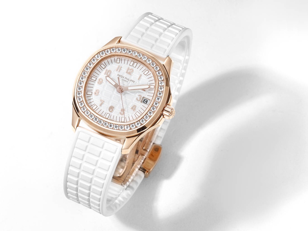 Patek Philippe Hi Factory Philippeaquanaut Mechanical Movement Watch Case:6 Case Diameter, Cnc Diamond Dial: ,12 Mold Opening Markers Strap: Clasp Original Cal.324 Originalmovement