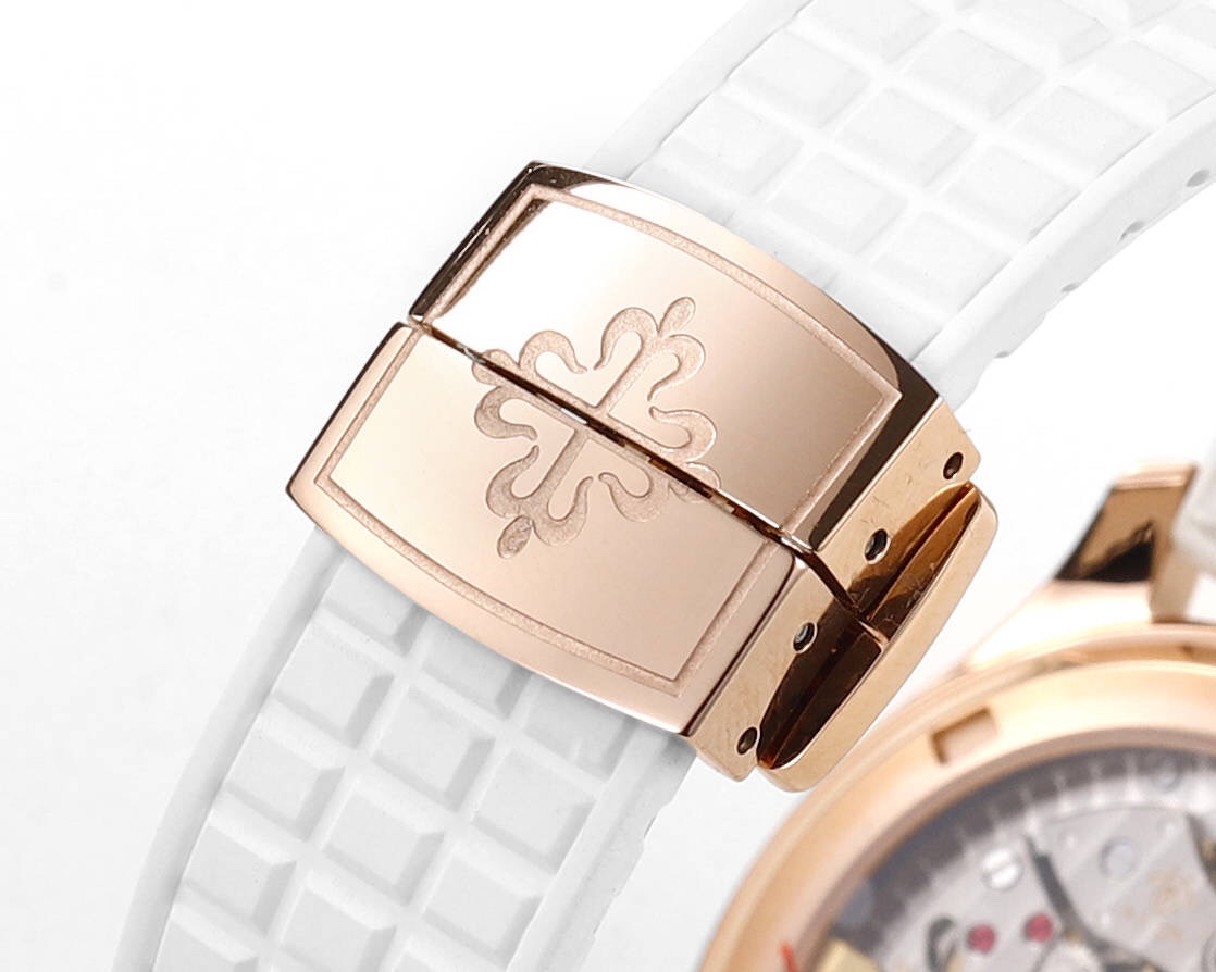 Patek Philippe Hi Factory Philippeaquanaut Mechanical Movement Watch Case:6 Case Diameter, Cnc Diamond Dial: ,12 Mold Opening Markers Strap: Clasp Original Cal.324 Originalmovement