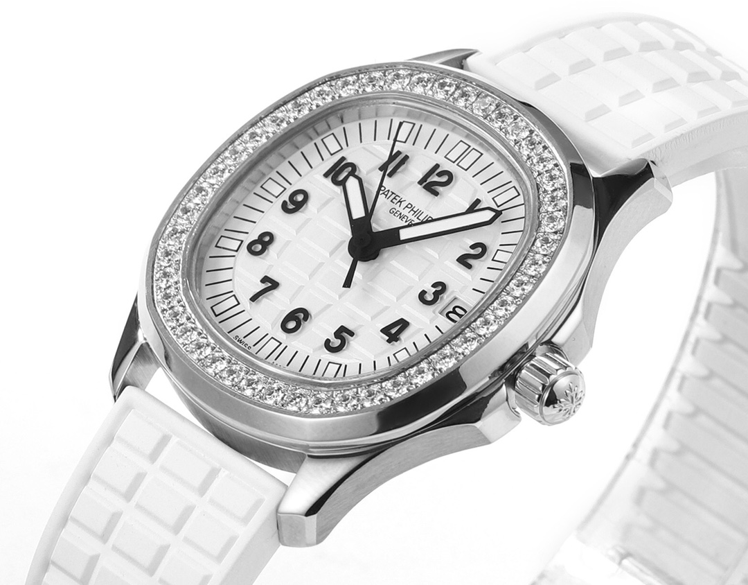 Patek Philippe Hi Factory Philippeaquanaut Mechanical Movement Watch Case:6 Case Diameter, Cnc Diamond Dial: ,12 Mold Opening Markers Strap: Clasp Original Cal.324 Originalmovement