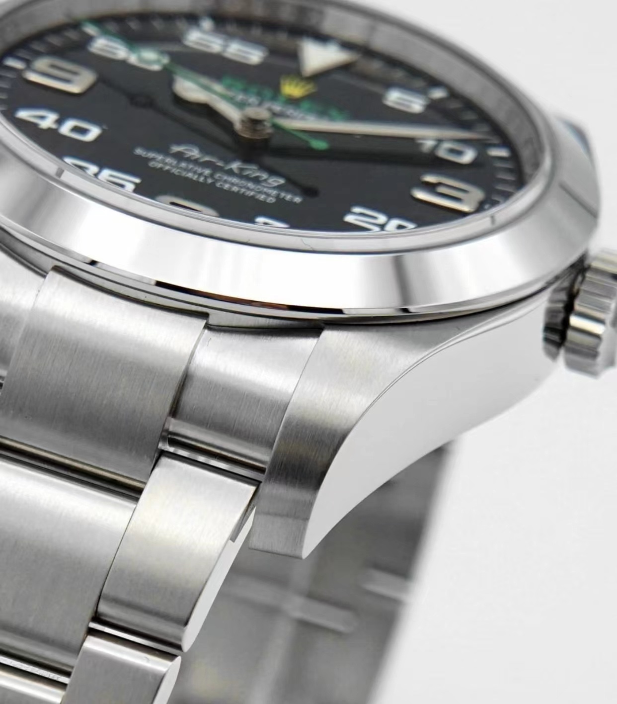 Rolex Ar 40 mm size sapphire Crystal 125 Original 904l watch Dialdiameter ,thickness 7 Steel Strap 12 904l Clasp ,seiko Dial Luminous Nar 2836-2 Movement, ,eta2836-2 3 Strap7um