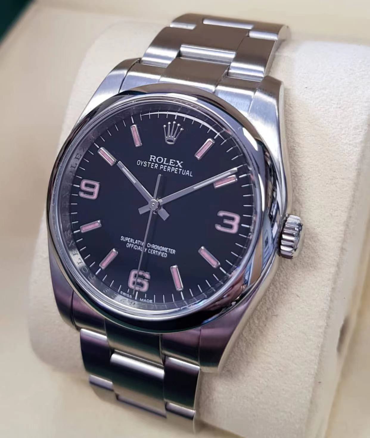 Rolex Ar 116000 40 mm size sapphire Crystal 125 Original 904l watch Dialdiameter ,thickness 7 Steel Strap 12 904l Clasp ,seiko Dial Luminous Nar 2836-2 Movement, ,eta2836-2 3 Strap7um