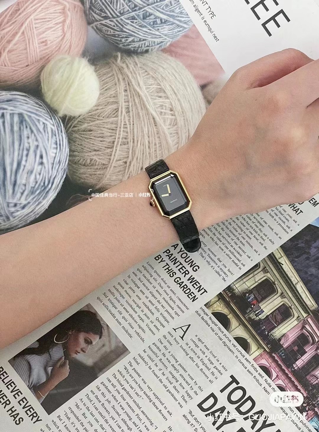 Chanel Womensquartz 1987 Originalquartzmovement, Coco Gretagarbo Premiere ,watch Case Sapphire Crystal N5 Strap Dial