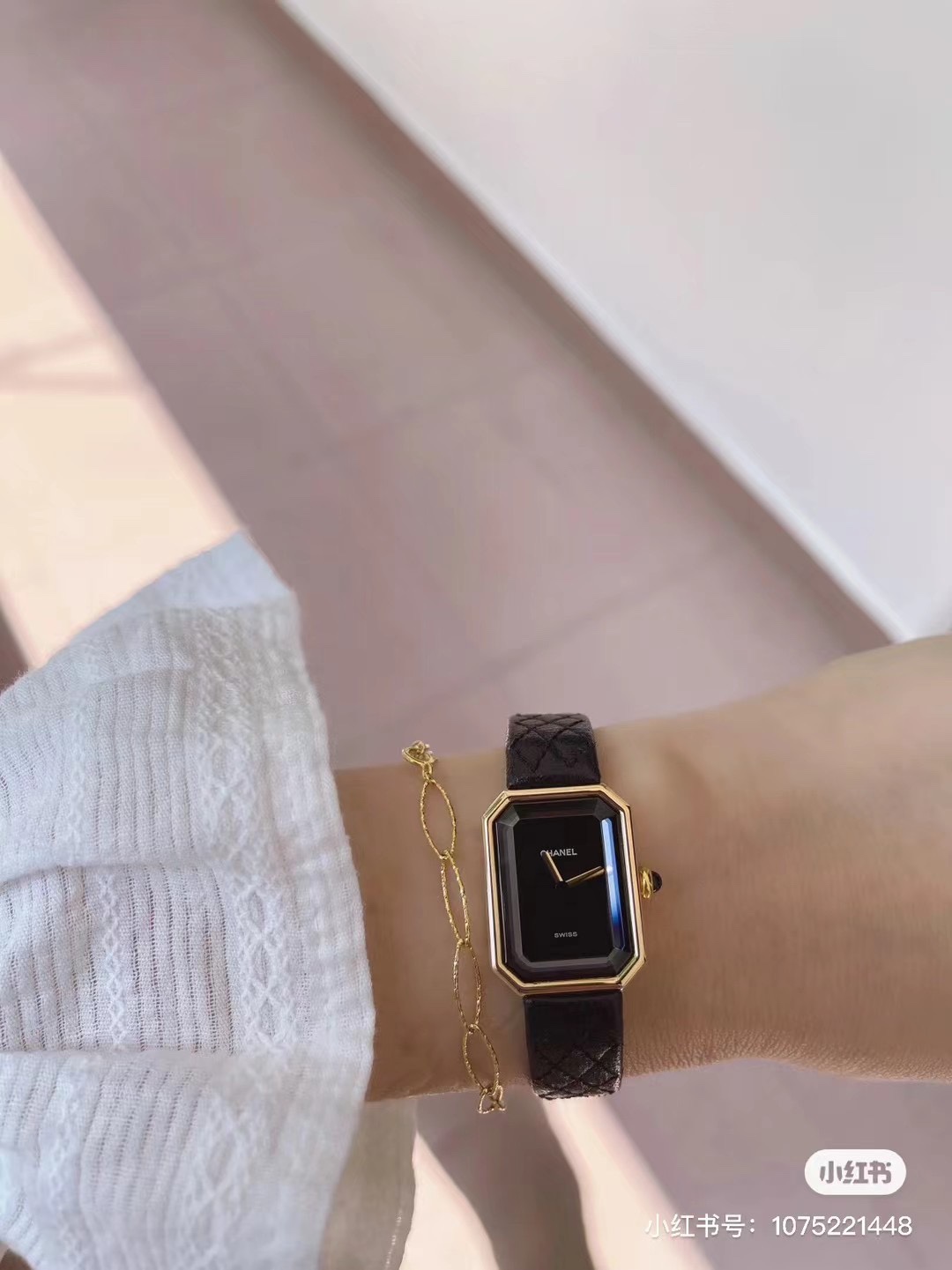 Chanel Womensquartz 1987 Originalquartzmovement, Coco Gretagarbo Premiere ,watch Case Sapphire Crystal N5 Strap Dial