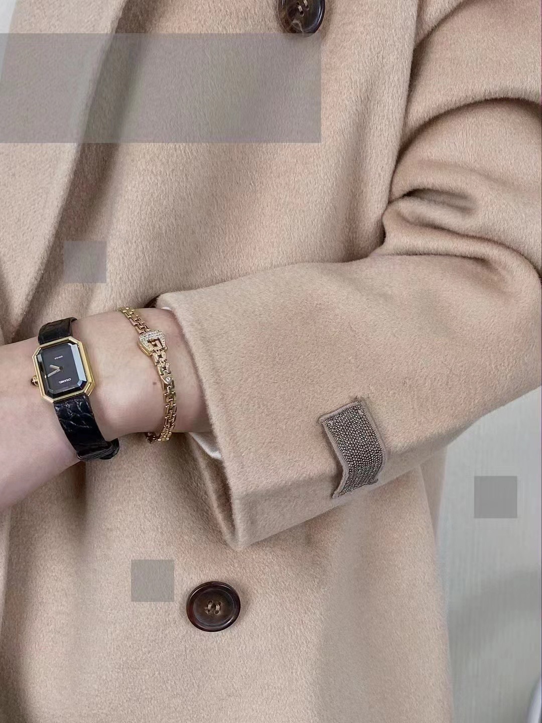 Chanel Womensquartz 1987 Originalquartzmovement, Coco Gretagarbo Premiere ,watch Case Sapphire Crystal N5 Strap Dial