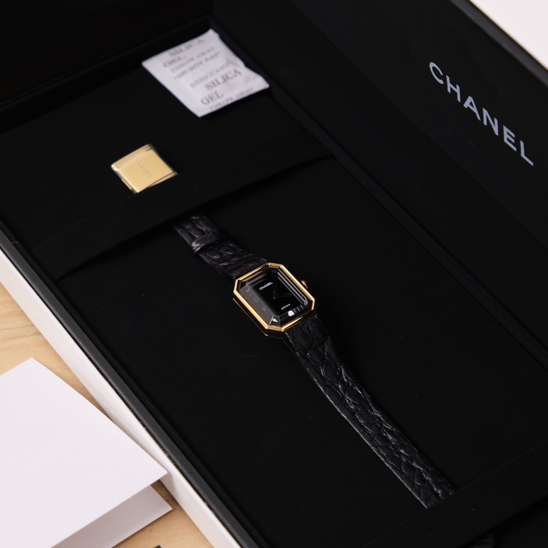 Chanel Womensquartz 1987 Originalquartzmovement, Coco Gretagarbo Premiere ,watch Case Sapphire Crystal N5 Strap Dial