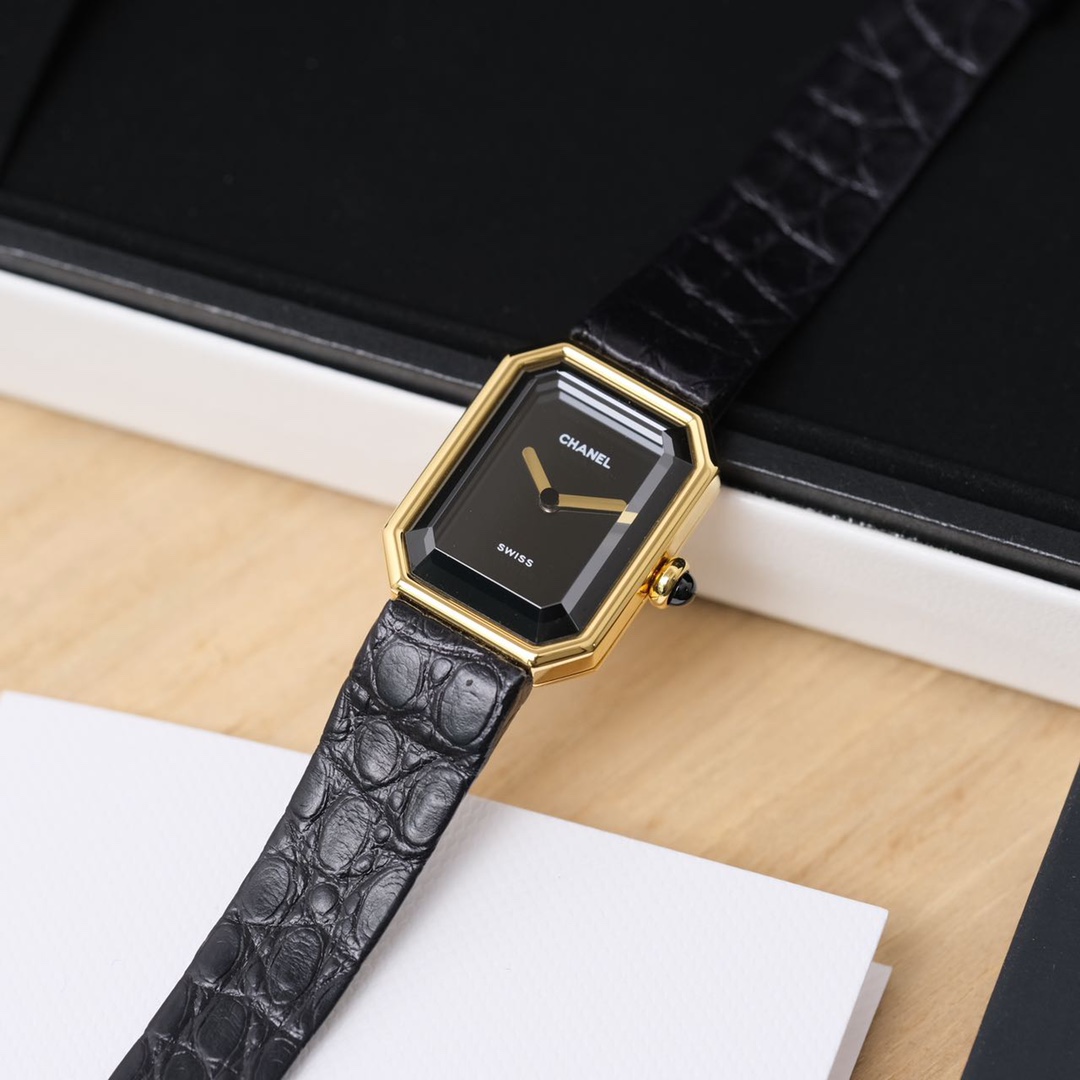 Chanel Womensquartz 1987 Originalquartzmovement, Coco Gretagarbo Premiere ,watch Case Sapphire Crystal N5 Strap Dial