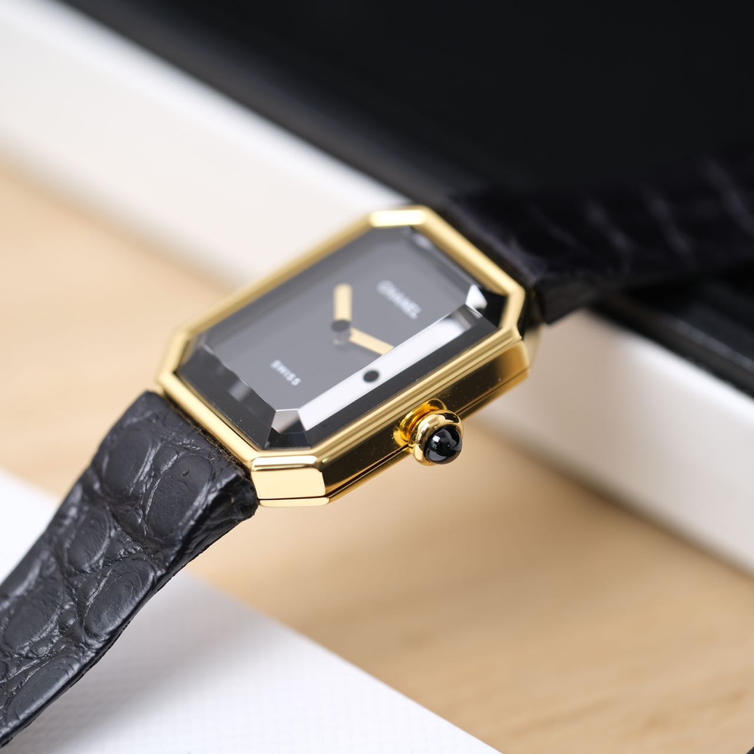 Chanel Womensquartz 1987 Originalquartzmovement, Coco Gretagarbo Premiere ,watch Case Sapphire Crystal N5 Strap Dial