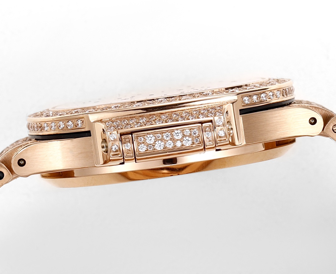 Patek Philippe Gr --patek Philippe7118womens Limited Edition 288 9015 324 S Mechanicalmovement, Watch Dial: 286 Case: 518 .waterproof 30 .diameter35.2 mm 1729 7118 Dial,watch Strap Rose Gold Plated