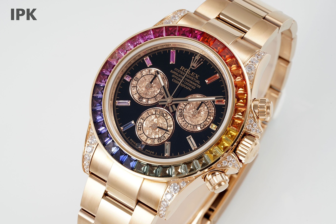Rolex Ipk 4130 Watch Strapwatch Case: Gram 18k Original Diallogo 3d Markers 11 18ct 36 Movement: Cal.4130 ,thickness 2 mm
