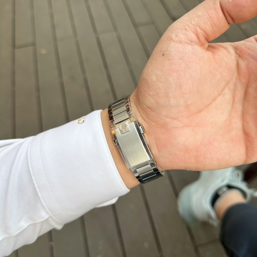 Omega Steel Strap 666666 N1factoryomega 001 50 V4 watch Case Ceramic movement 3861manual Winding Mold Opening 1 N1