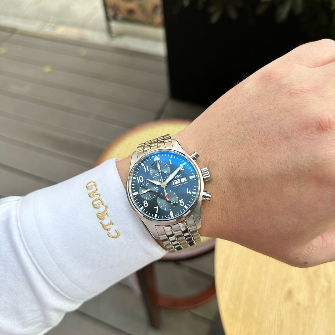 Iwc Kkf2023 Mold Opening Iwciwc New Style Chronograph 41 Iw388101 /iw388103steel Strapiw388104/iw388102 1 316 Opening,size mm watch Strap 20 43 21 2 Style41 size, 3 Movement Asia7750 69385automatic Windingmovement. Case Sapphire Crystalwatch Crystal, 4 Di