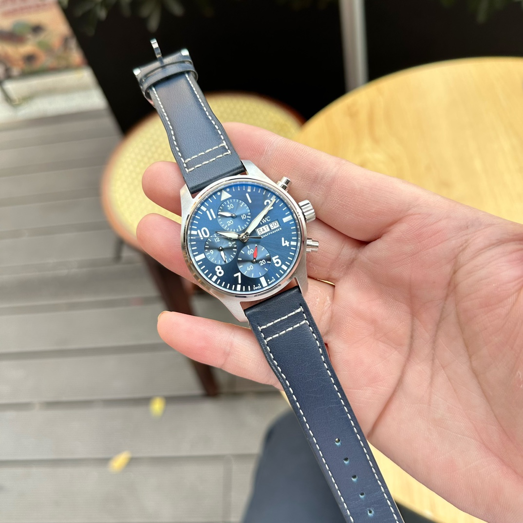 Iwc Kkf2023 Mold Opening Iwciwc New Style Chronograph 41 Iw388101 /iw388103steel Strapiw388104/iw388102 1 316 Opening,size mm watch Strap 20 43 21 2 Style41 size, 3 Movement Asia7750 69385automatic Windingmovement. Case Sapphire Crystalwatch Crystal, 4 Di