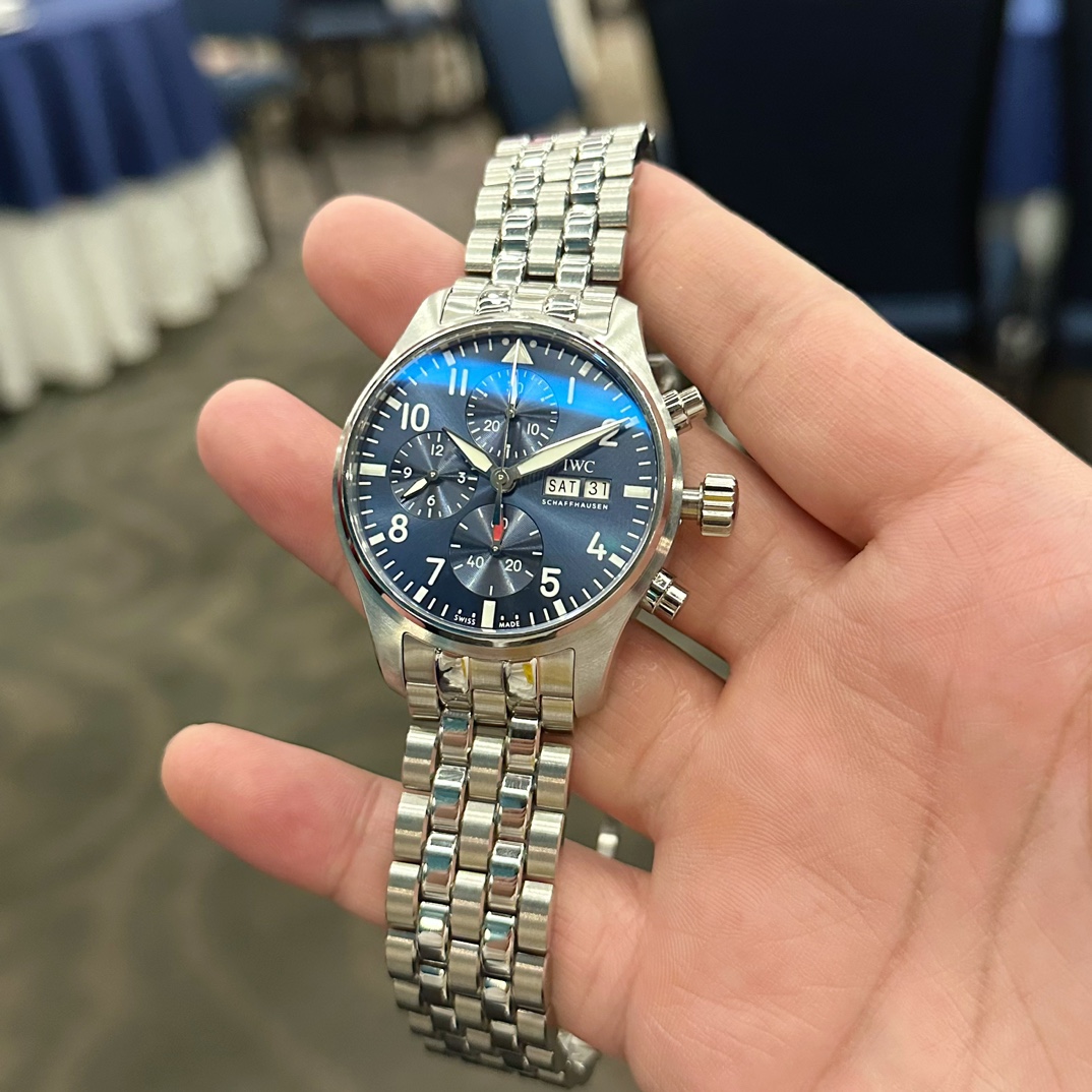 Iwc Kkf2023 Mold Opening Iwciwc New Style Chronograph 41 Iw388101 /iw388103steel Strapiw388104/iw388102 1 316 Opening,size mm watch Strap 20 43 21 2 Style41 size, 3 Movement Asia7750 69385automatic Windingmovement. Case Sapphire Crystalwatch Crystal, 4 Di