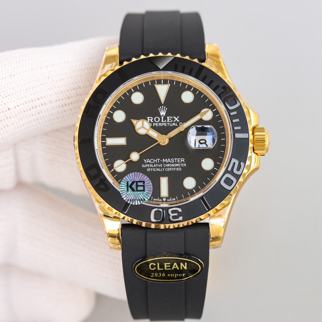 Rolex Clean ,c 42 mm 226659 2836 Nfc ,movement Ceramic Yacht-master Vs Genuine Cf Vsf Ym Watch Case Original Hands vswatch Clasp / / Ok0102x3,c Au750