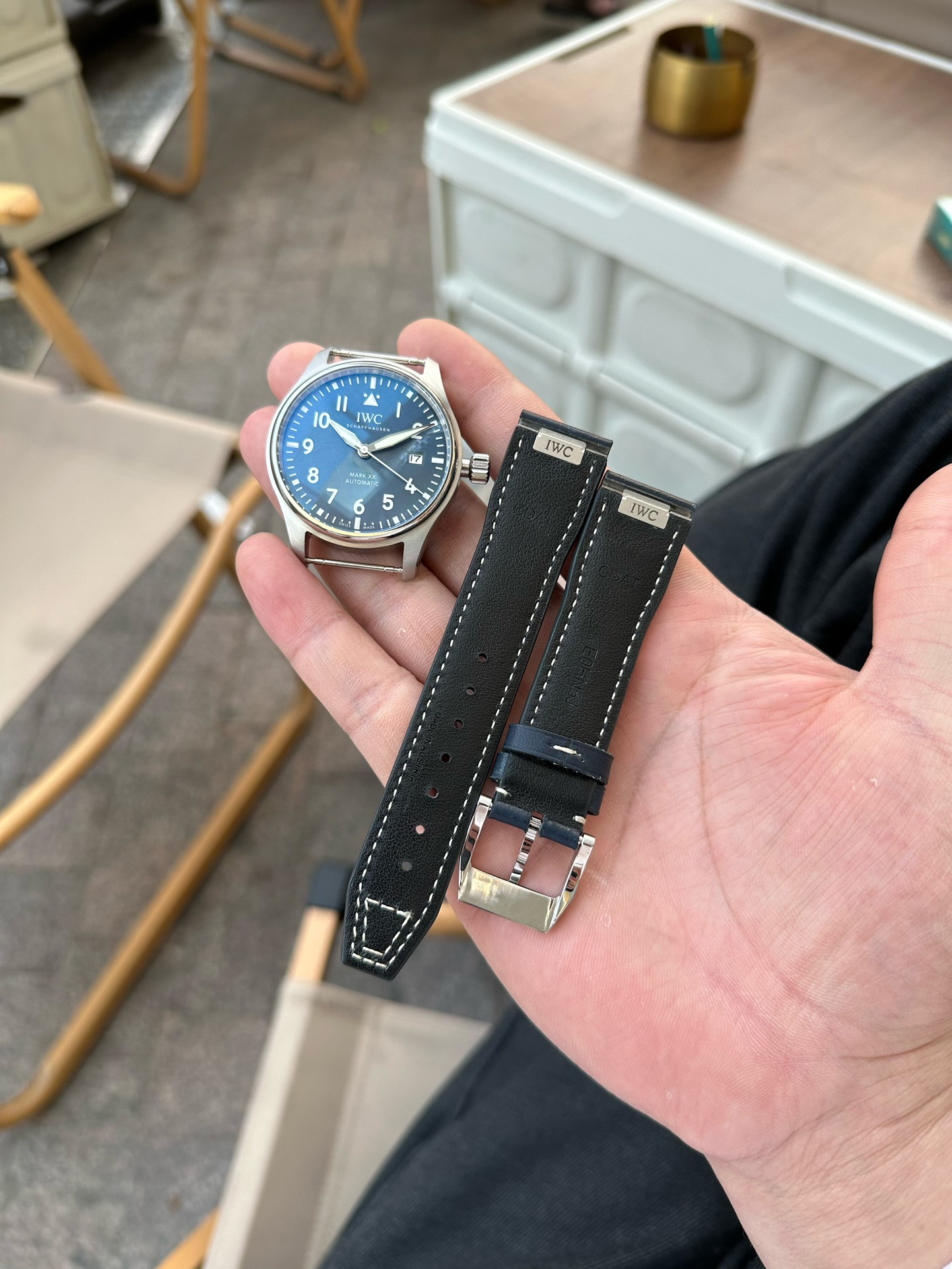 Iwc Kkf Factory2023 Mold Opening Iwciwc Gram Mark Xx Iw328203/ Iw328205/ Iw328201 1 40 Watch Case,watch Casethickness 11 8 ,waterproof 60 100 Dial Luminous Hands, 12 2 Original Markers Gram18 3,6,9,12 3 Clasp, Strap Easx-change 4 9015 movement, 0