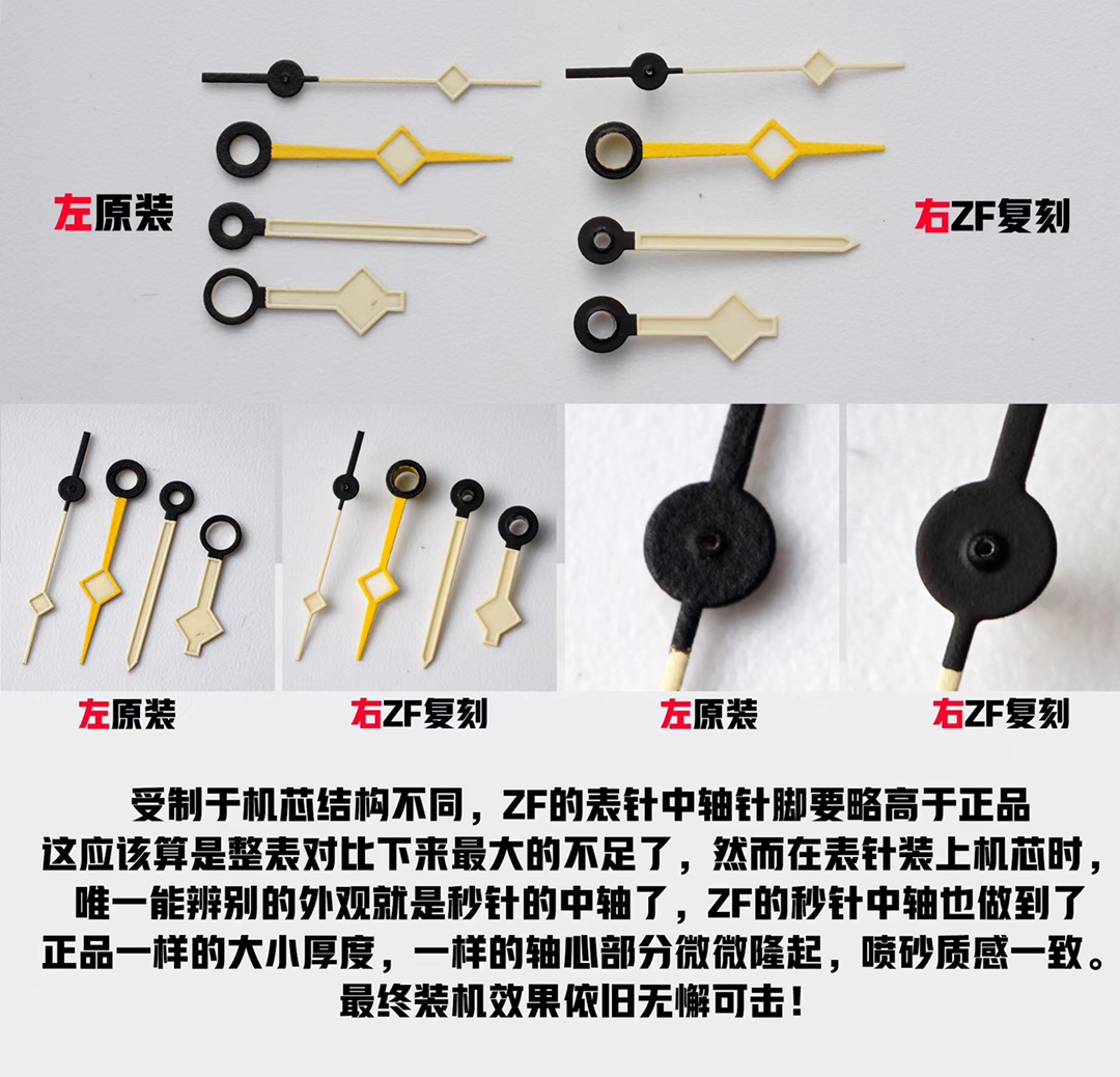 Rolex Original .zf 39 mm Size, Watch Case Dial Super-luminovaluminous Markers ,luminous Gmt 24 .3 t-fit New Style 8 Rolexref.1655