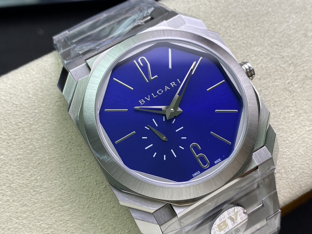 Bulgari Bv Mechanical Octo Finissimo Gram 1 Size:40 mm 2 Thickness:7 3 Watch Case: 316 4 Crystal: 5 Dial: / / 6 Steel Strap: 7 Ceramic 8 Movement: Mechanicalmovement