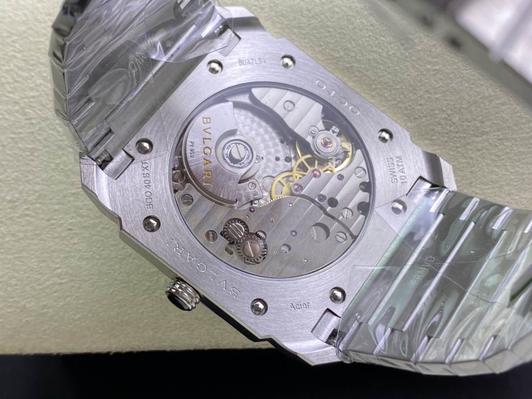 Bulgari Bv Mechanical Octo Finissimo Gram 1 Size:40 mm 2 Thickness:7 3 Watch Case: 316 4 Crystal: 5 Dial: / / 6 Steel Strap: 7 Ceramic 8 Movement: Mechanicalmovement