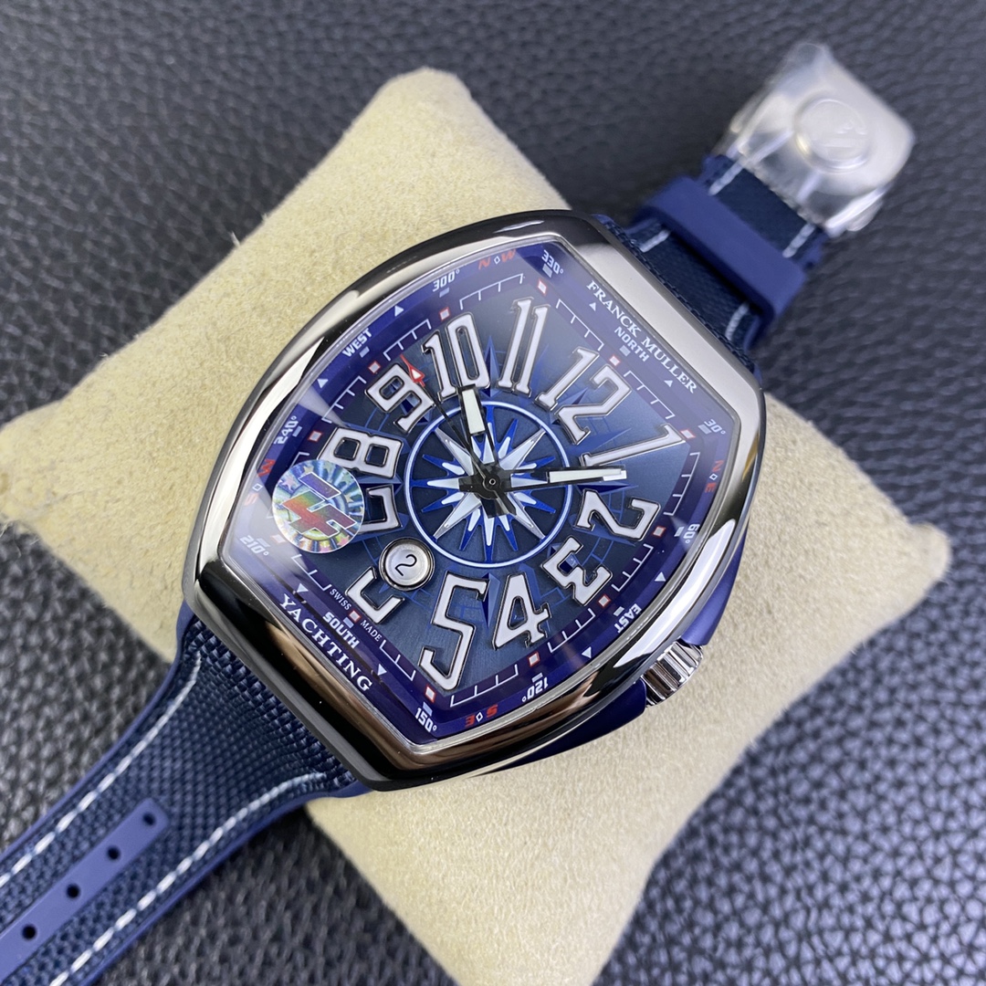 Franck Muller Zf Gram V45 Fm Size45 Watch Case Markers Mold Opening, Strap .movement Miyota 9015