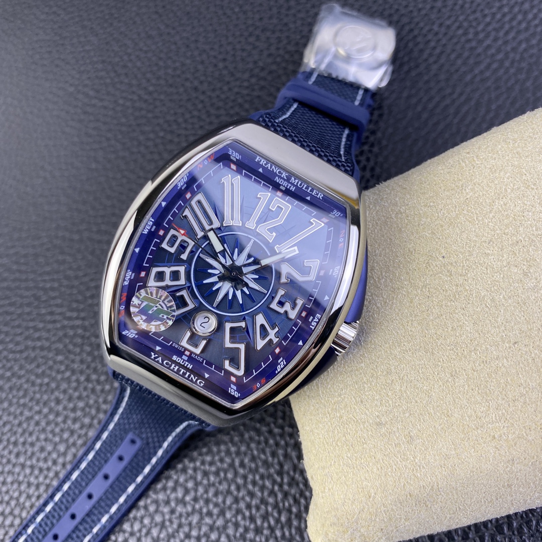 Franck Muller Zf Gram V45 Fm Size45 Watch Case Markers Mold Opening, Strap .movement Miyota 9015