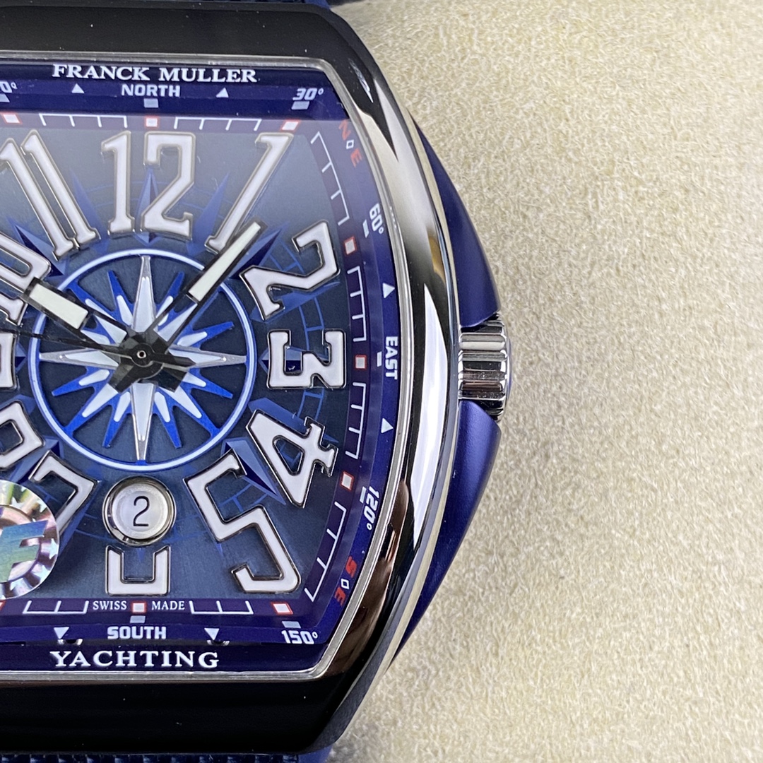 Franck Muller Zf Gram V45 Fm Size45 Watch Case Markers Mold Opening, Strap .movement Miyota 9015