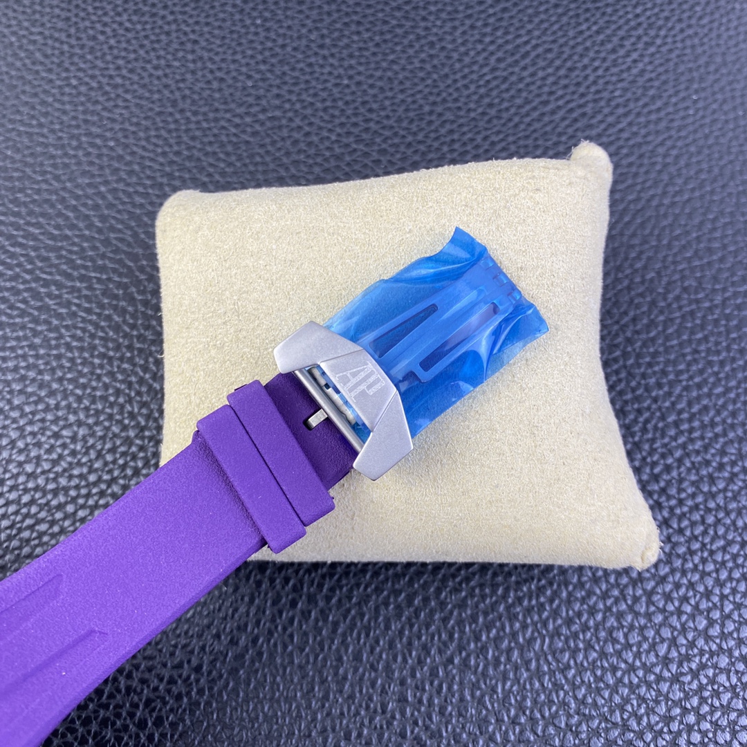 Audemars Piguet Ap 26620 250 black Panther 1 Watch Dial Strap 2 30 3 Titaniumwatch Case, Ceramic ,diameter44 6 3d Hands, 2965manual Windingmovement, 28800, 75 Clasp