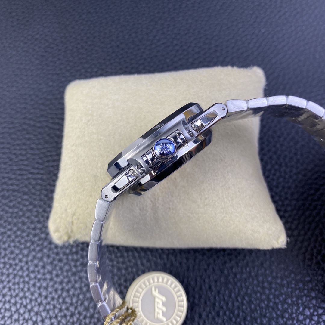 Patek Philippe Ppf Philippe5980 Philippe5980 Case Diameter40.5 mm Size, Watch Dial, Philippenautilus 6 Chronograph 12 .3 Philippechronographmovementch 28-520, 327 ,35 13 .movement 28,800vph ,mechanical Strap Nautilus Clasp