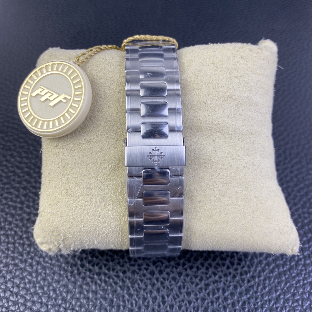 Patek Philippe Ppf Philippe5980 Philippe5980 Case Diameter40.5 mm Size, Watch Dial, Philippenautilus 6 Chronograph 12 .3 Philippechronographmovementch 28-520, 327 ,35 13 .movement 28,800vph ,mechanical Strap Nautilus Clasp