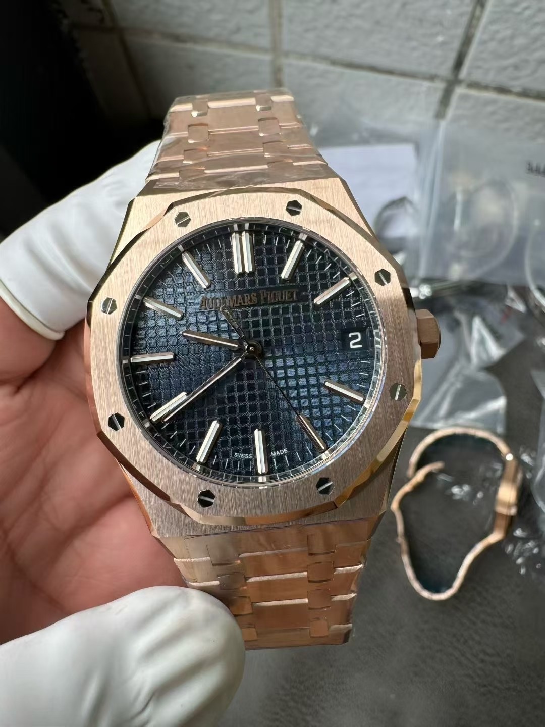 Audemars Piguet Ddf Piguet15510 Movement 1 4302 Movement4.9 mm thickness, 1-1 2 15500 5 3watch Diallogo1-1 ,a E 4watch Dial 5watch 4 6 7watch Case ,size ,8watch Strap ,watch 9 10 ,ap ,logo1-1