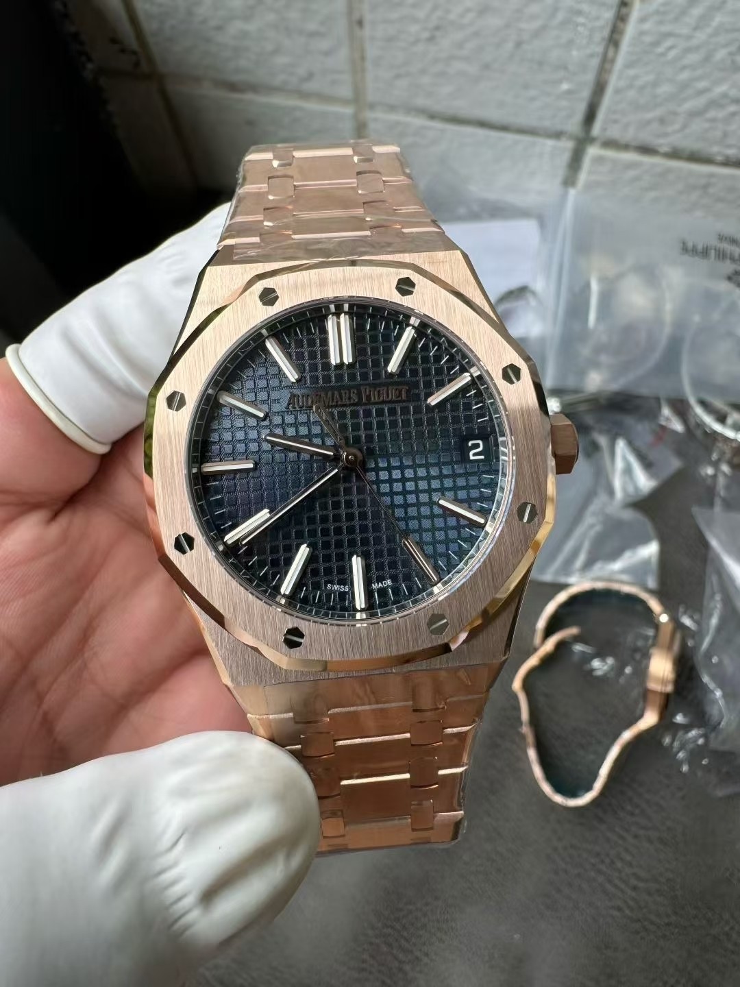 Audemars Piguet Ddf Piguet15510 Movement 1 4302 Movement4.9 mm thickness, 1-1 2 15500 5 3watch Diallogo1-1 ,a E 4watch Dial 5watch 4 6 7watch Case ,size ,8watch Strap ,watch 9 10 ,ap ,logo1-1