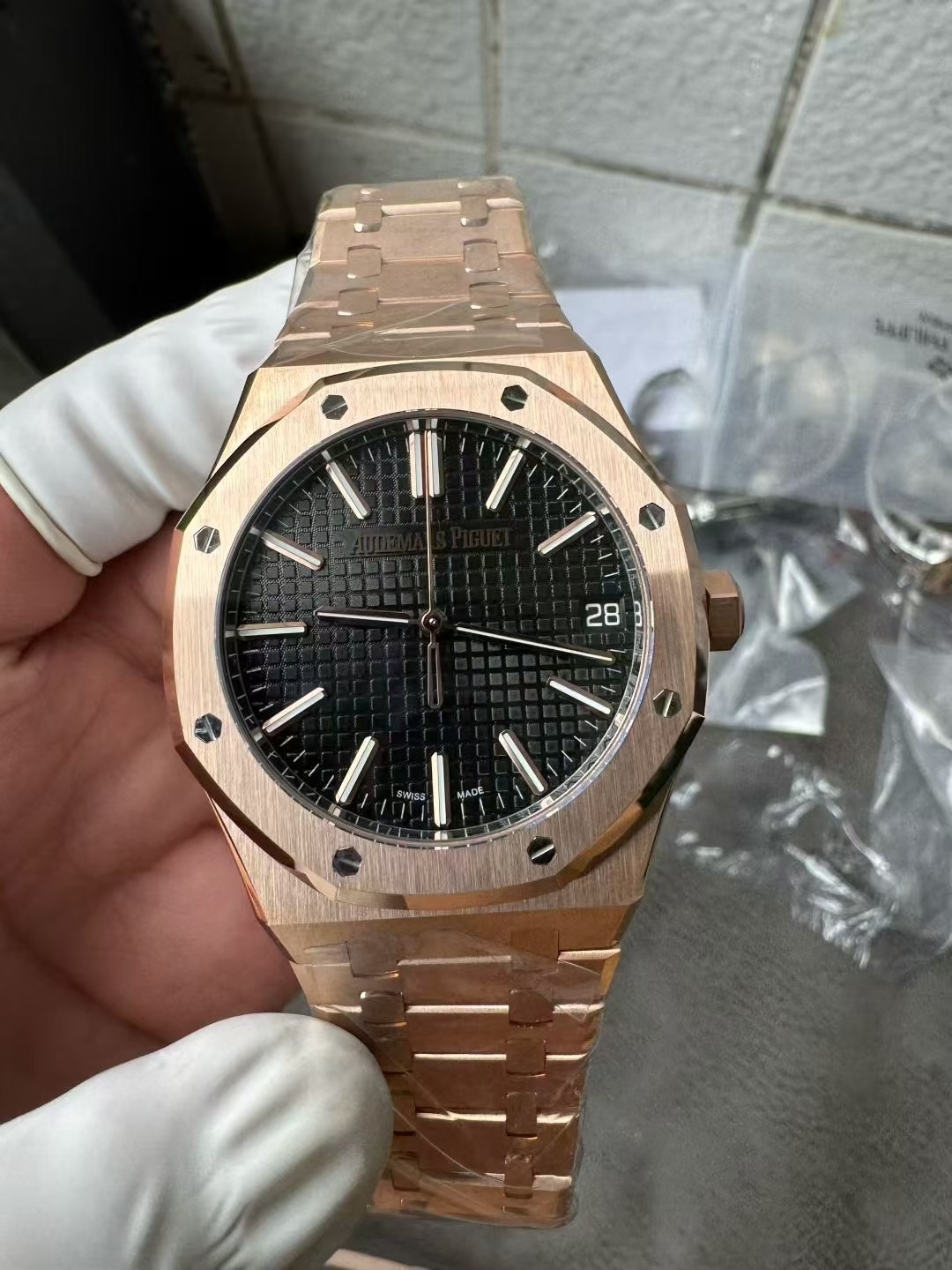 Audemars Piguet Ddf Piguet15510 Movement 1 4302 Movement4.9 mm thickness, 1-1 2 15500 5 3watch Diallogo1-1 ,a E 4watch Dial 5watch 4 6 7watch Case ,size ,8watch Strap ,watch 9 10 ,ap ,logo1-1