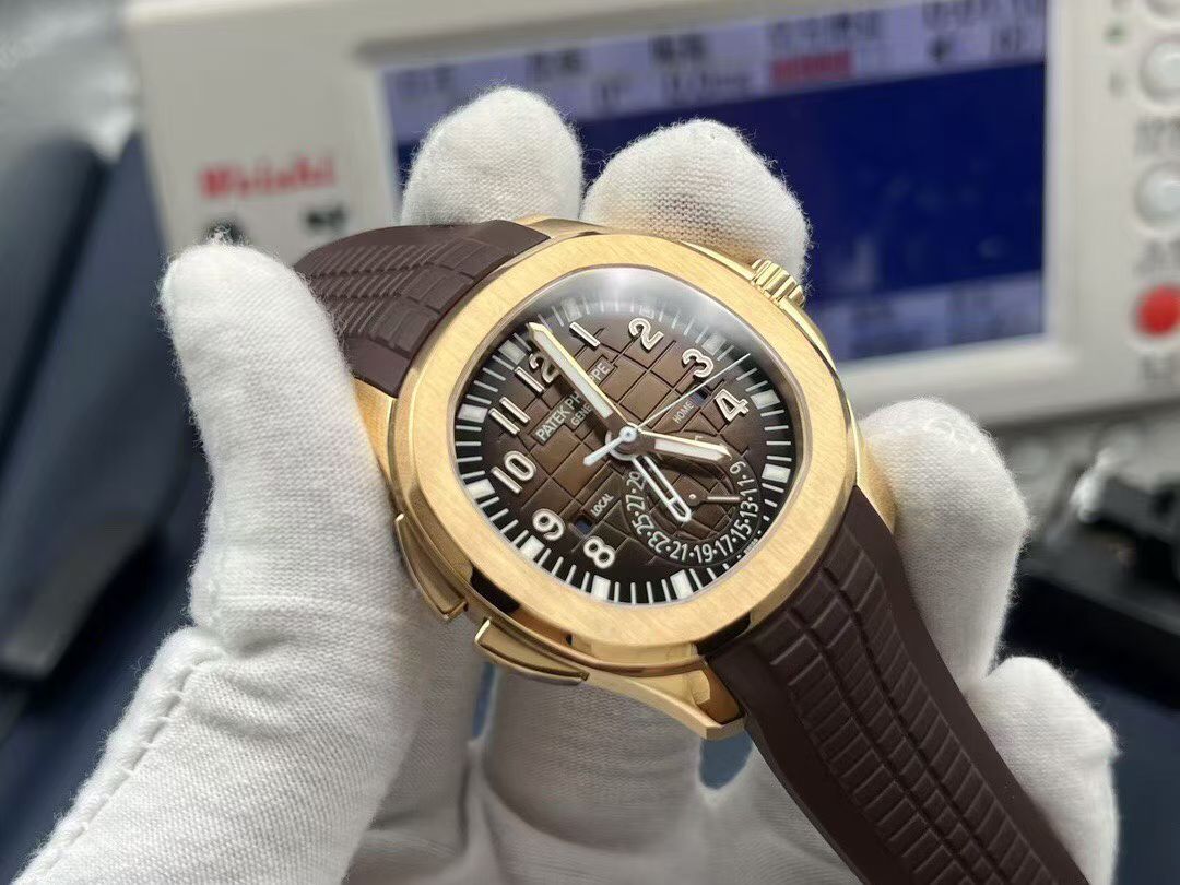 Patek Philippe Zf Philippeaquanaut 5164a-001 Dual Time Watch Case40.8 mm case Diameter, Stainless Steel Hands Dial .3,9 home local ,6 Movement Philippe5164a-001 324 Sc Fusautomatic Windingmovement Tropicalwatch Strap