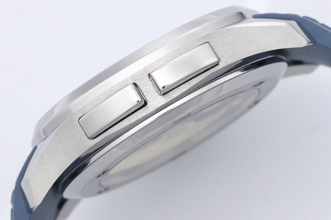 Patek Philippe Zf Philippeaquanaut 5164a-001 Dual Time Watch Case40.8 mm case Diameter, Stainless Steel Hands Dial, .3,9 home local ,6 Movement Philippe5164a-001 330 Sc Fusautomatic Windingmovement Tropicalwatch Strap