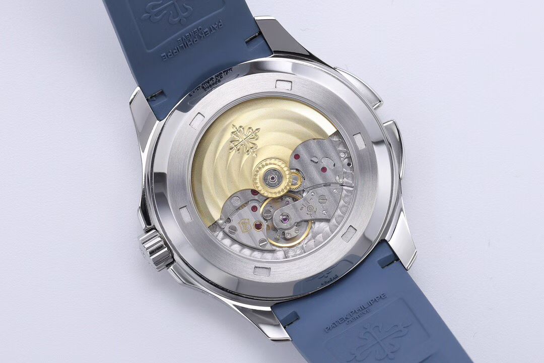 Patek Philippe Zf Philippeaquanaut 5164a-001 Dual Time Watch Case40.8 mm case Diameter, Stainless Steel Hands Dial, .3,9 home local ,6 Movement Philippe5164a-001 330 Sc Fusautomatic Windingmovement Tropicalwatch Strap