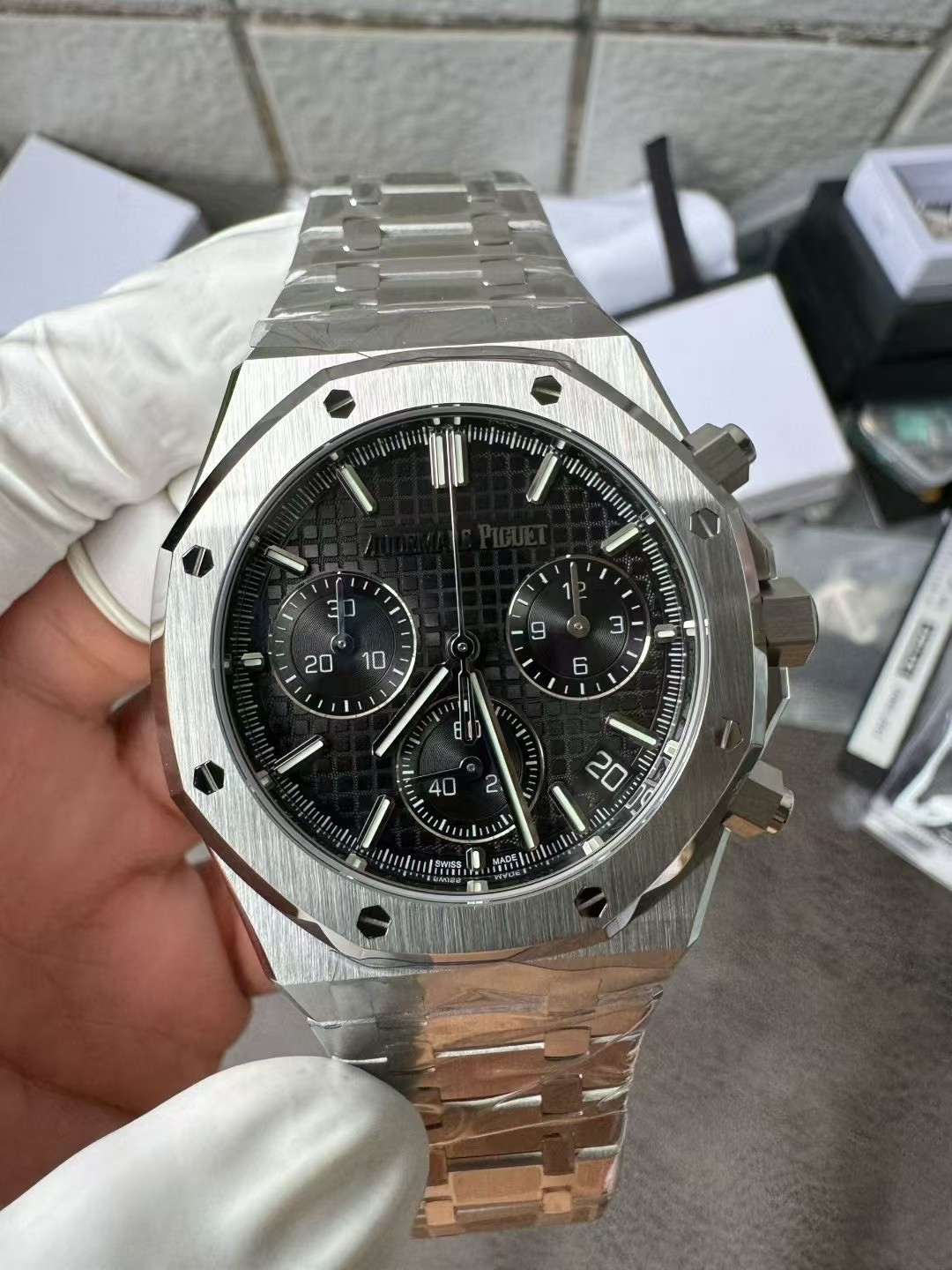 Audemars Piguet Ddfaudemars Piguet26240 4401 Movement6.8 mm thickness, 1-1 2 Movement .watch Diallogo1-1 ,a E 4watch Dial 4 6 Case ,size Strap ,10 ,ap ,logo1-1 Ddf