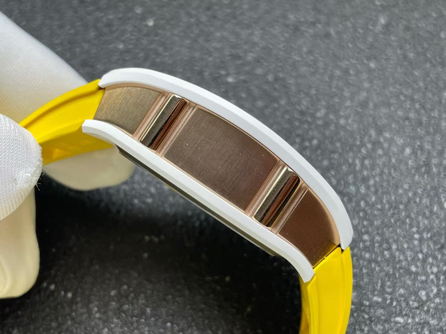 Richard Mille Rm 88 Tourbillon Automatic Smiley --rm Watch Dial Case Atz Ceramic Rose Gold Plated .titanium Pvd Diamond Diameter 1 mm ,5 1gram, 6