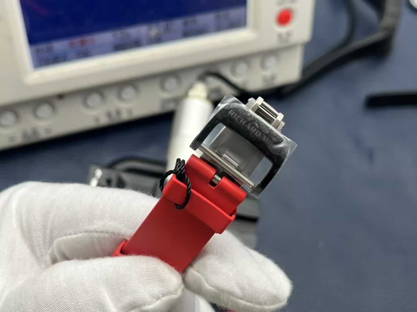 Richard Mille Zf.fatcory Rm35-02 1watch Case, Tptquartz ,size49.5 mm ,thickness 45μm 45 120 Proart Quartz 2movement, Calibre Rmal1 Movement,movement Pvd/titaly 28800vph, 55 Zf Rmal1 Movement, 2