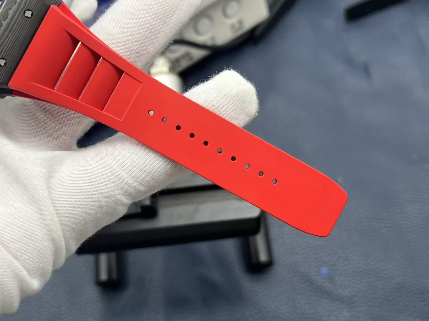 Richard Mille Zf.fatcory Rm35-02 1watch Case, Tptquartz ,size49.5 mm ,thickness 45μm 45 120 Proart Quartz 2movement, Calibre Rmal1 Movement,movement Pvd/titaly 28800vph, 55 Zf Rmal1 Movement, 2