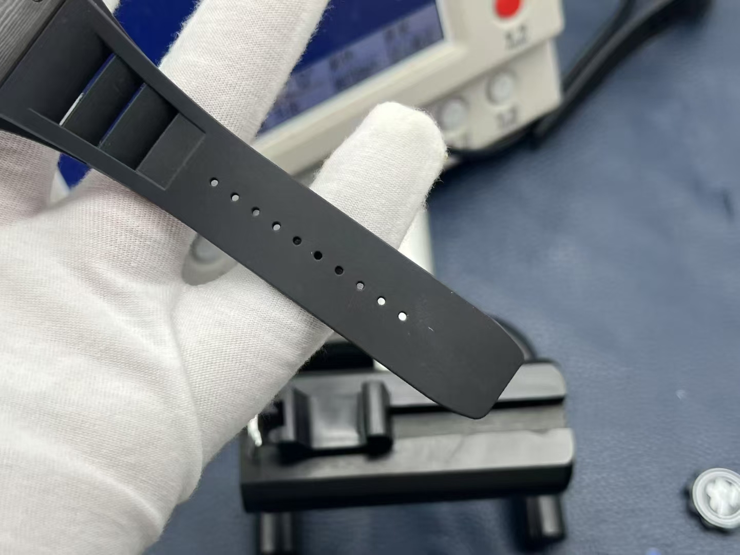 Richard Mille Zf.fatcory Rm35-02 1watch Case, Tptquartz ,size49.5 mm ,thickness 45μm 45 120 Proart Quartz 2movement, Calibre Rmal1 Movement,movement Pvd/titaly 28800vph, 55 Zf Rmal1 Movement, 2