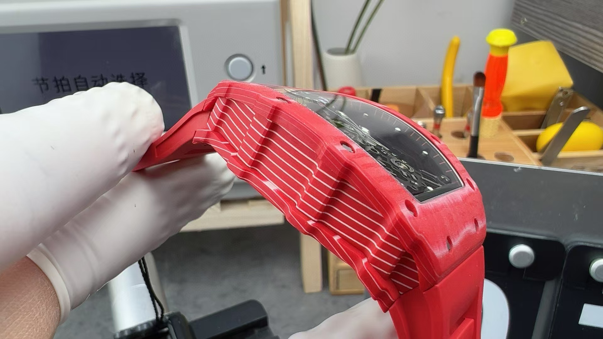 Richard Mille Zf.fatcory --richard rm35-02 Ntpt Movementrmul2 Watch Case Zf Case49.5 Movement Caliber Rmul2manual Windingmovement, 5 Pvd Titalyt Rm35-02