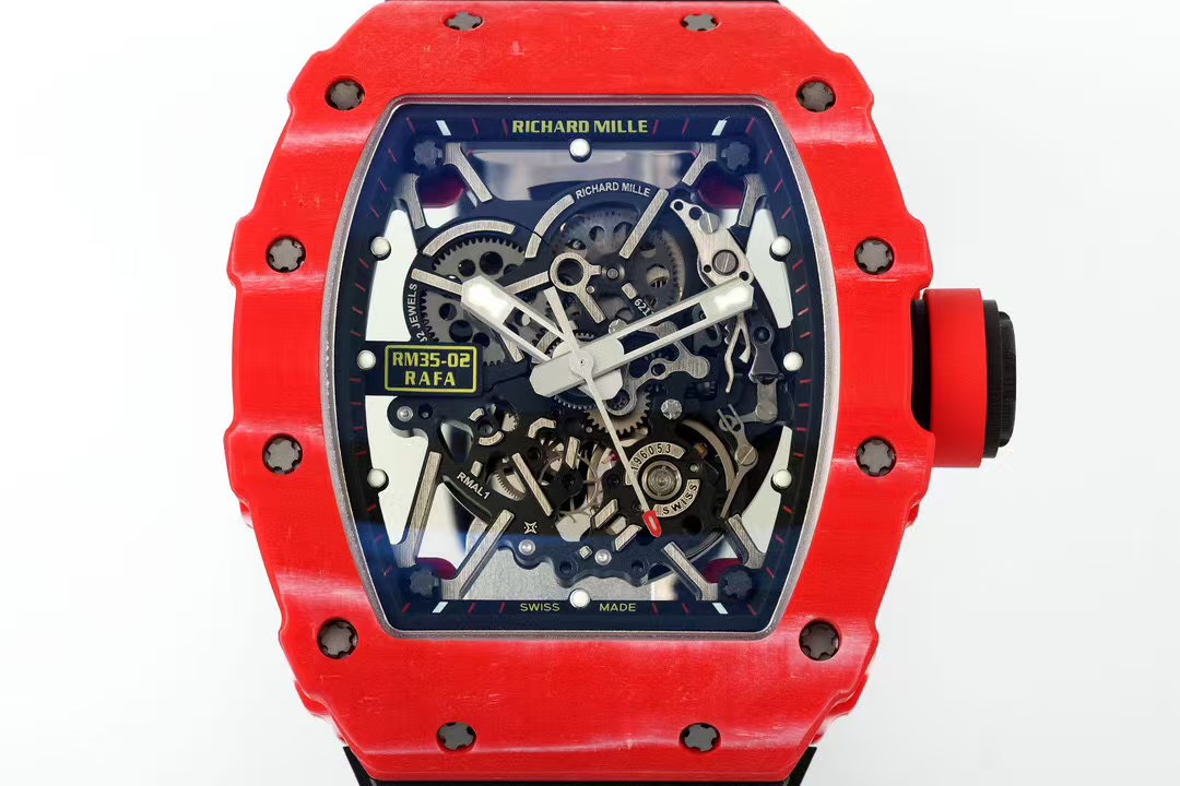 Richard Mille Zf.fatcory --richard rm35-02 Ntpt Movementrmul2 Watch Case Zf Case49.5 Movement Caliber Rmul2manual Windingmovement, 5 Pvd Titalyt Rm35-02