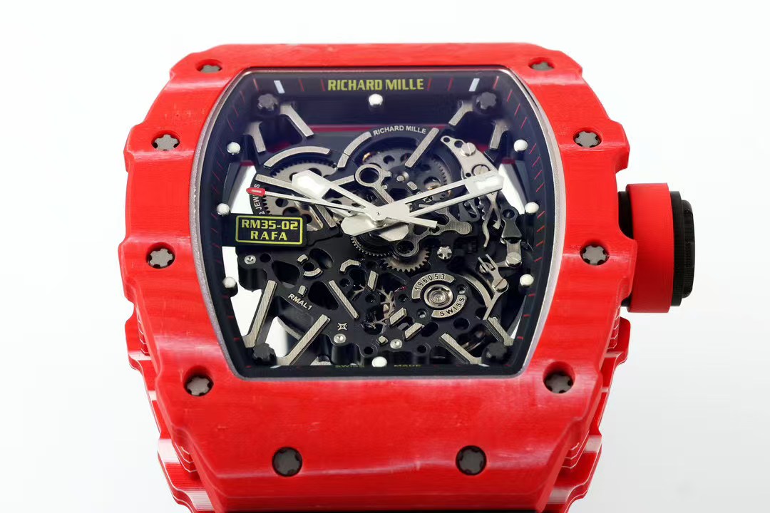 Richard Mille Zf.fatcory --richard rm35-02 Ntpt Movementrmul2 Watch Case Zf Case49.5 Movement Caliber Rmul2manual Windingmovement, 5 Pvd Titalyt Rm35-02