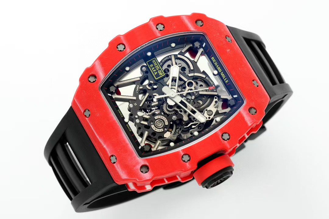 Richard Mille Zf.fatcory --richard rm35-02 Ntpt Movementrmul2 Watch Case Zf Case49.5 Movement Caliber Rmul2manual Windingmovement, 5 Pvd Titalyt Rm35-02
