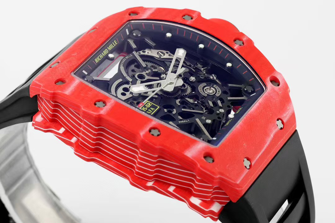 Richard Mille Zf.fatcory --richard rm35-02 Ntpt Movementrmul2 Watch Case Zf Case49.5 Movement Caliber Rmul2manual Windingmovement, 5 Pvd Titalyt Rm35-02